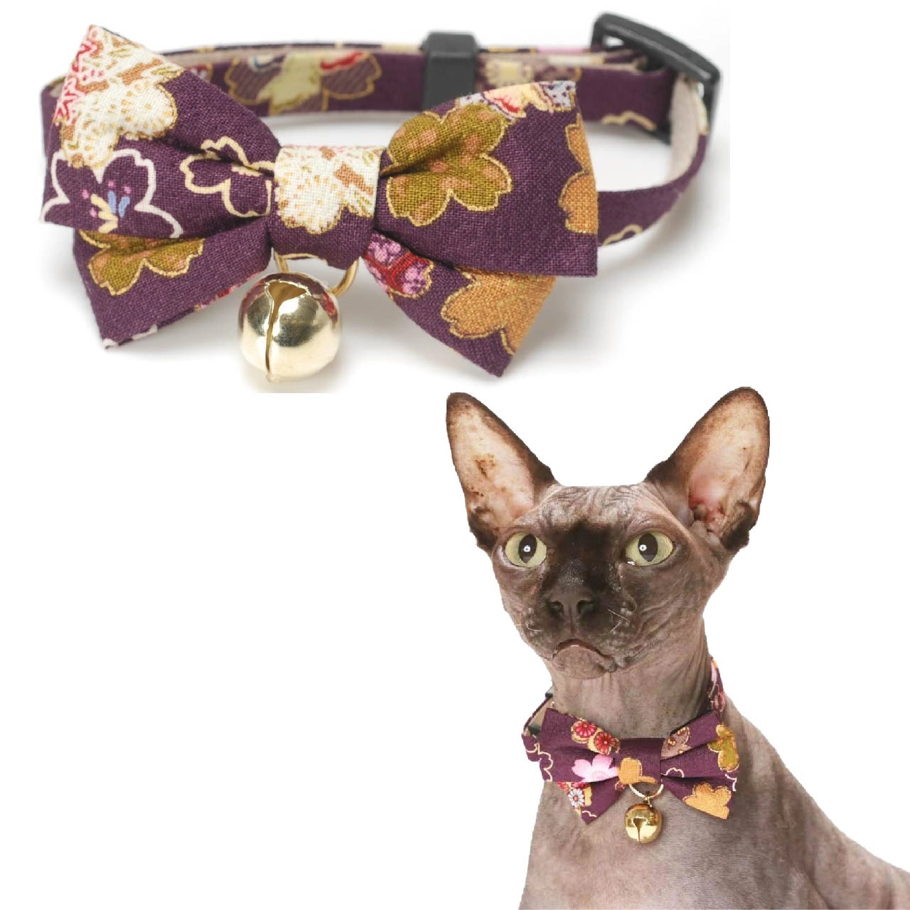 Moon-X USA - Cat Collar Kimono Bow Tie