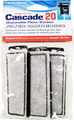Penn-Plax - Cascade 20 Power Filter Replacements