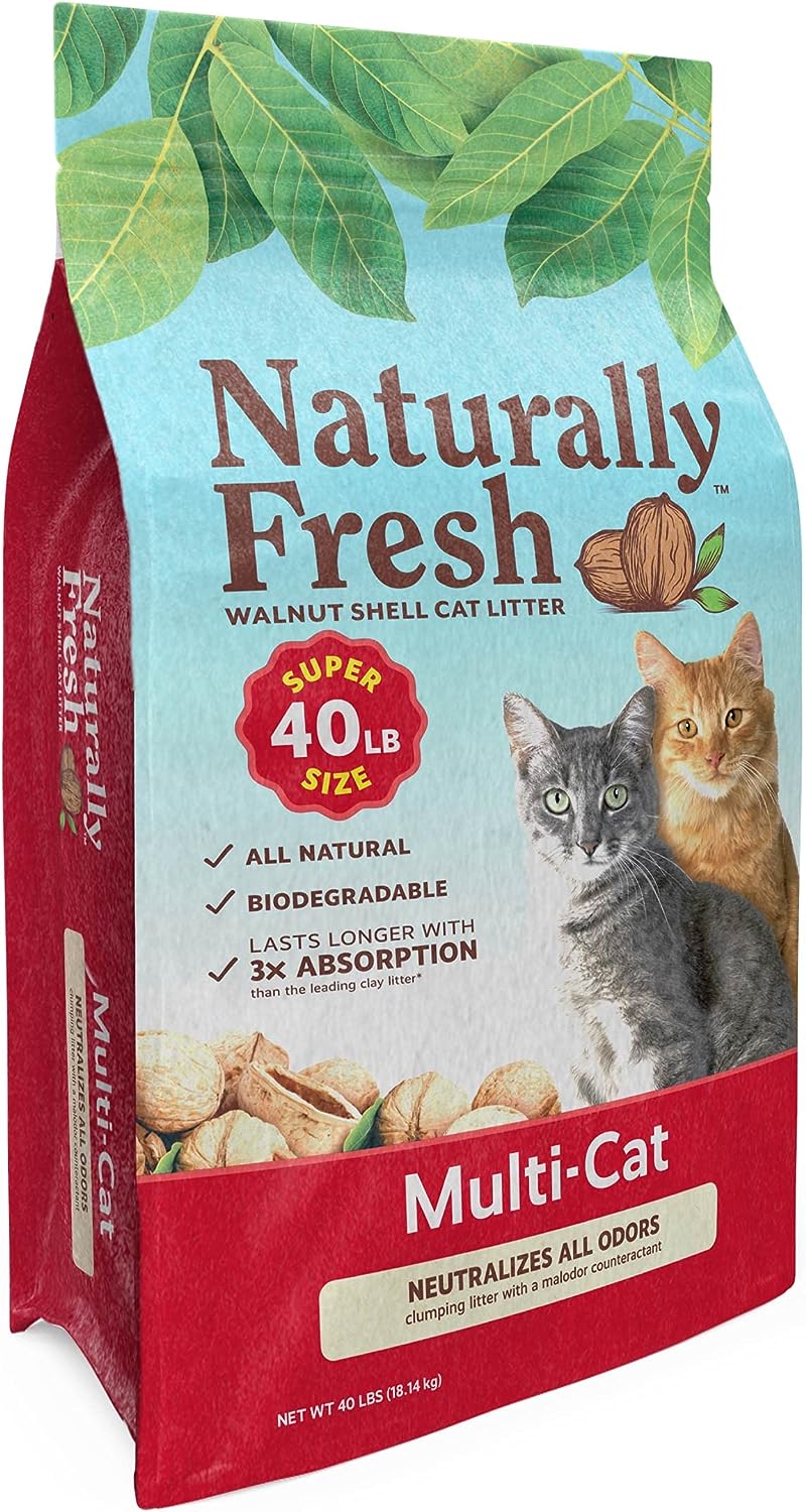 Eco Shell - Naturally Fresh Multi-Cat Formula Cat Litter