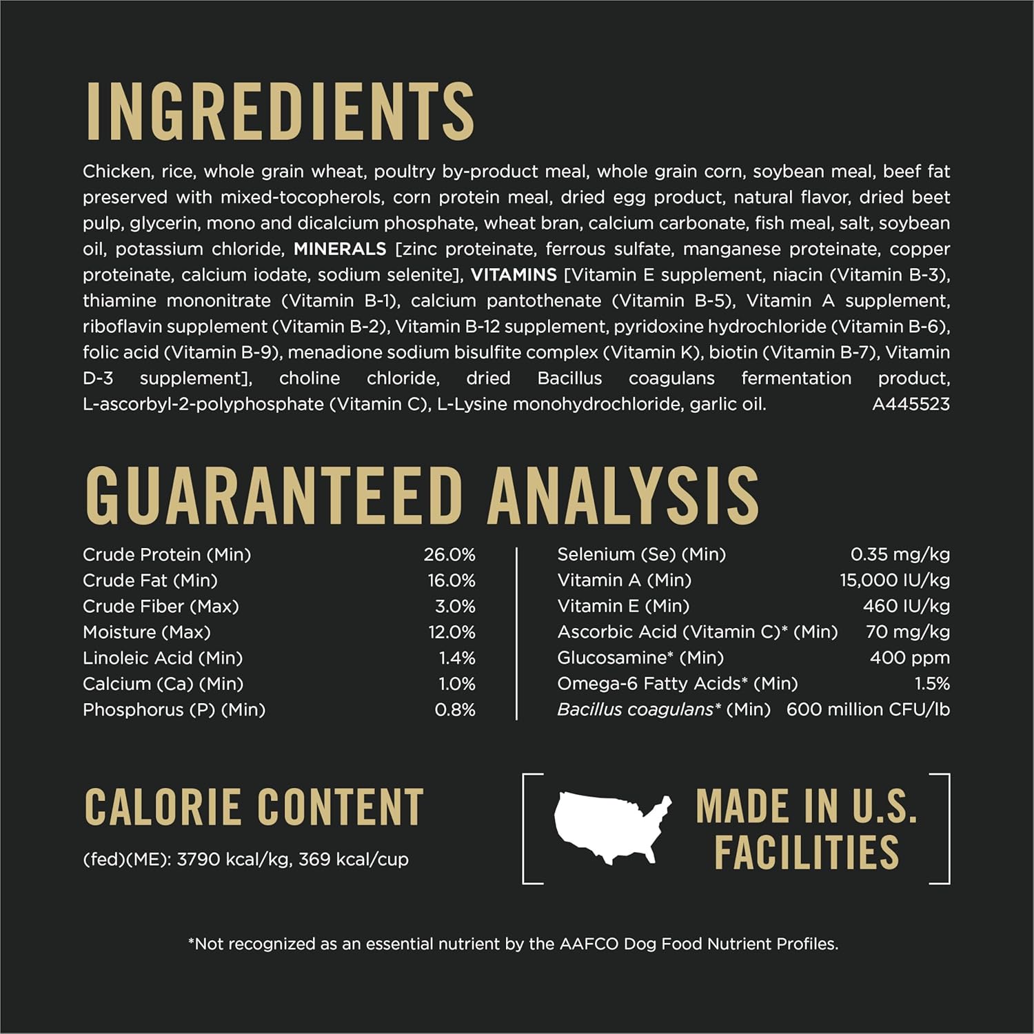 Purina Pro Plan -  Chicken & Rice Shredded Dog Food - Southern Agriculture 