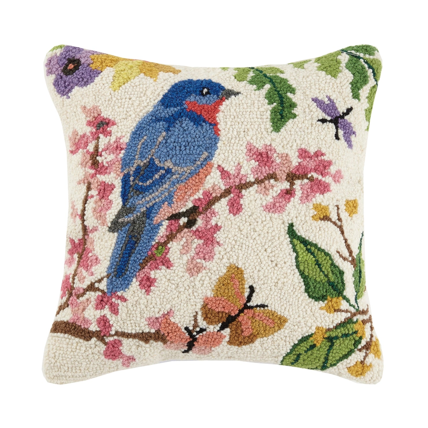 Peking Handicraft - Pillow Bluebird Hook