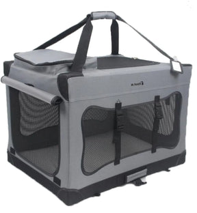 Mr. Peanut's - Soft Sided Portable Pet Crate with Lightweight Aluminum Frame