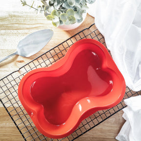 Puppy Cake - Bone Shaped Silicone Cake Pan