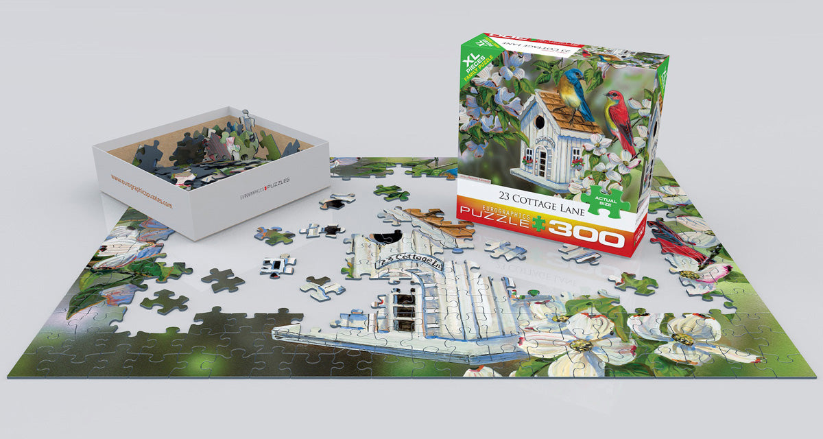 Eurographics Puzzles - Puzzle Cottage Lane