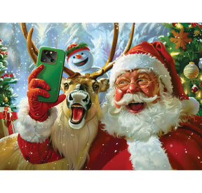 Eurographics Puzzles - Puzzle Selfie With Santa