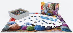 Eurographics Puzzles - Puzzle Knittin' Kittens