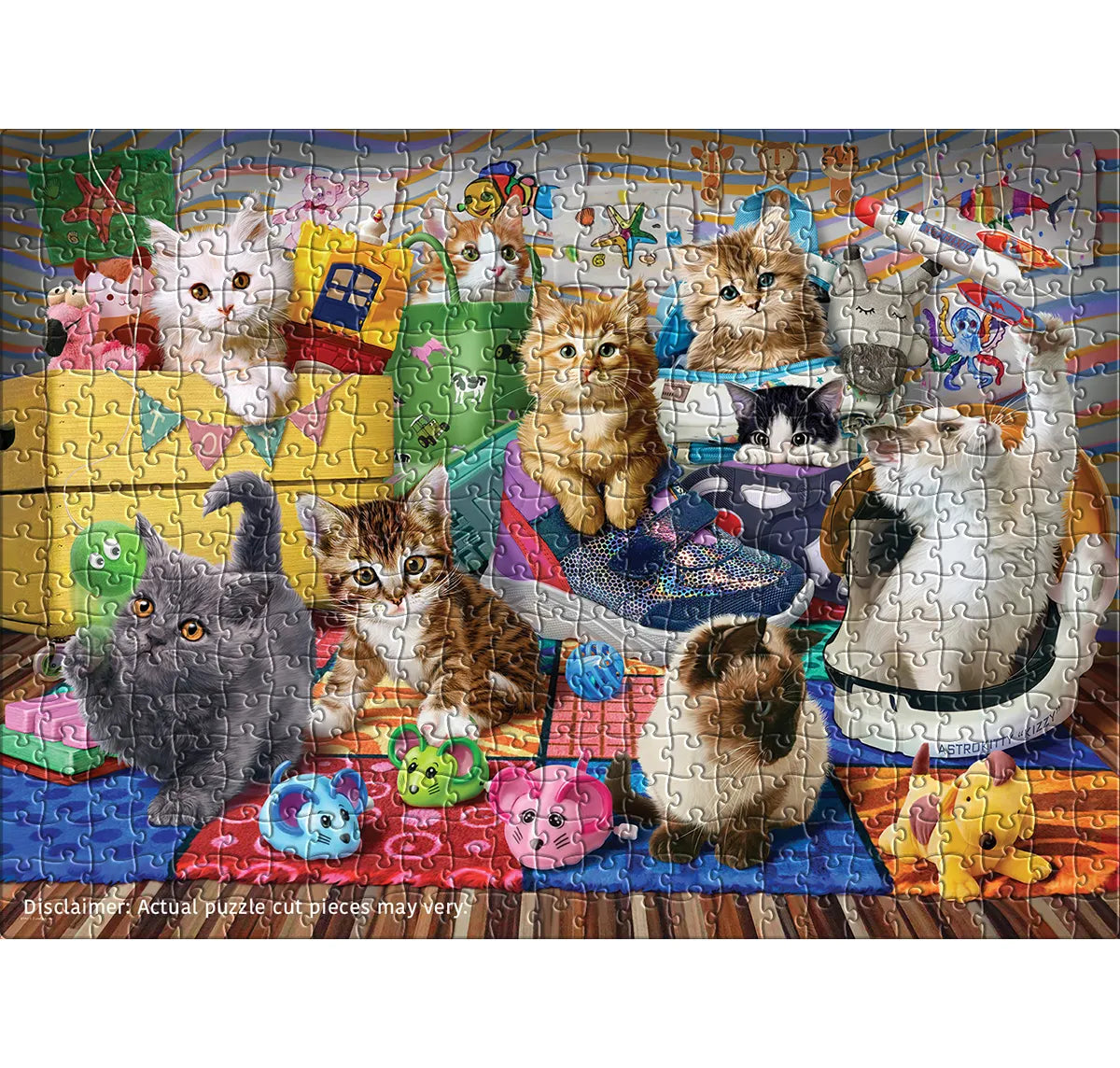 Eurographics Puzzles - Puzzle Kittens Playtime