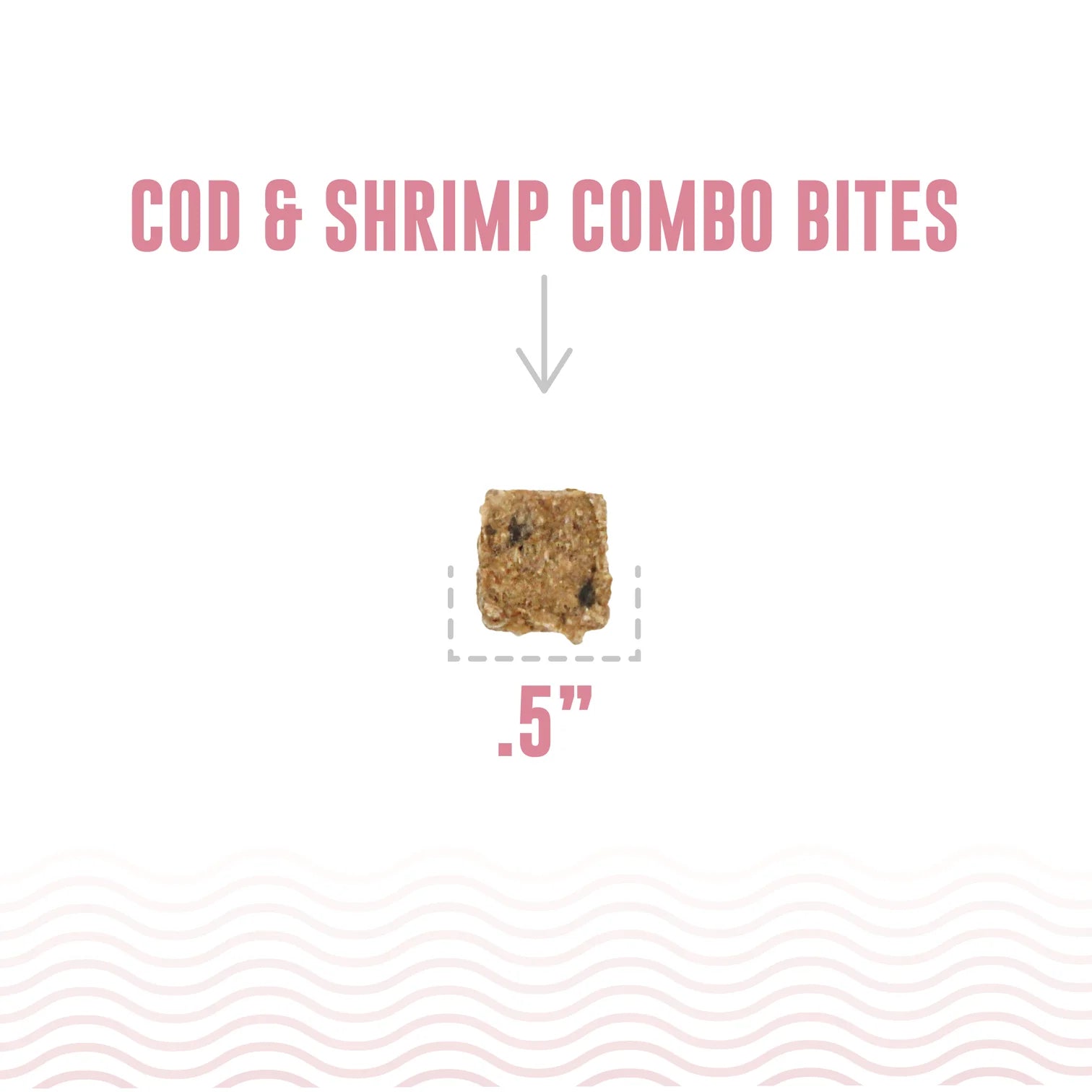 Icelandic+ Combo Bites Cod & Shrimp Pure Fish Treats For Dogs