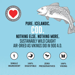 Icelandic+ Cod Short Chew Sticks Hand