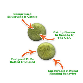 Meowijuana - Purrple Passion Compressed Catnip Ball Refill