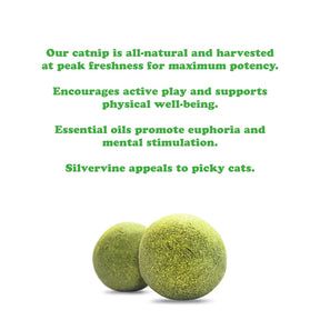 Meowijuana - Purrple Passion Compressed Catnip Ball Refill