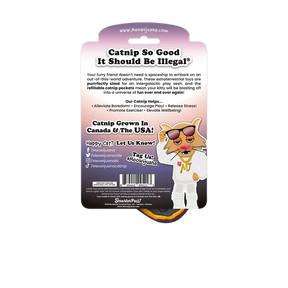 Meowijuana - Get Spacey Planet & Meteor Catnip Toy