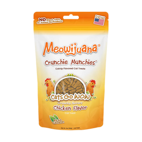 Meowijuana - Crunchie Munchies Chicken & Catnip Treats