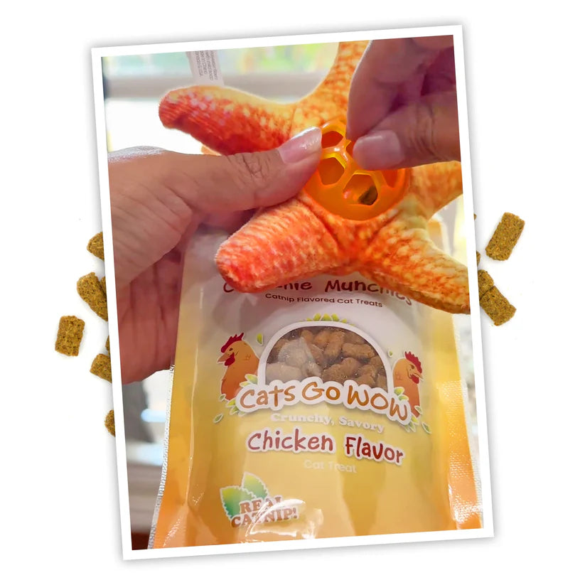 Meowijuana - Crunchie Munchies Chicken & Catnip Treats