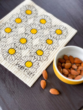 Wet-it! - Daisies Swedish Cloth