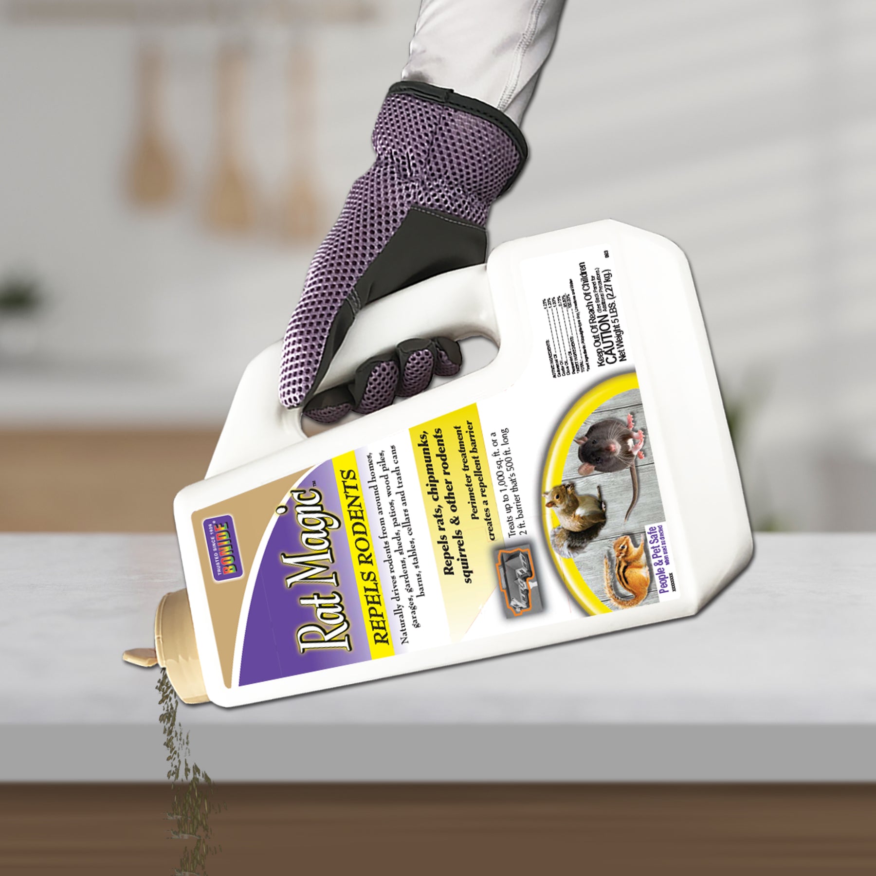 Bonide - Rat Magic Repels Rodents Shaker Jug 5 lb