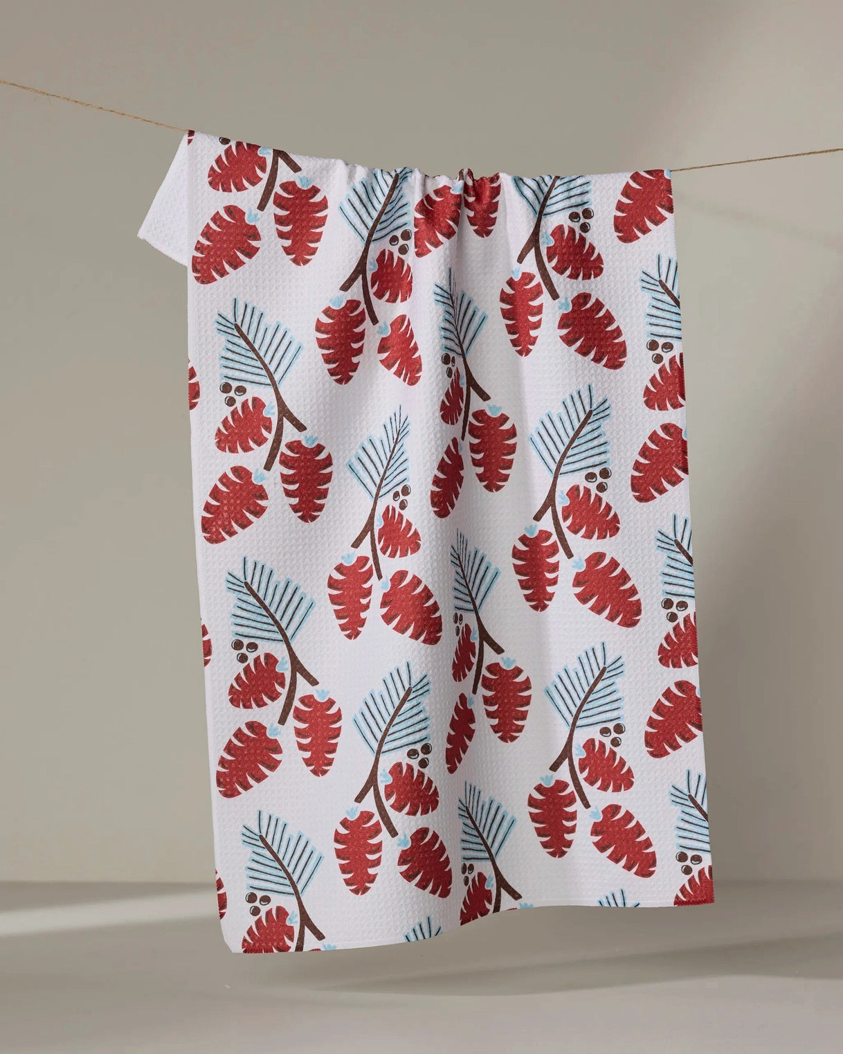 Geometry - Tea Towel Winter Forage