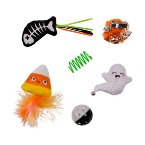 Petshop by Fringe Studio - Cat Toy 6 Pcsweet Treats Spook