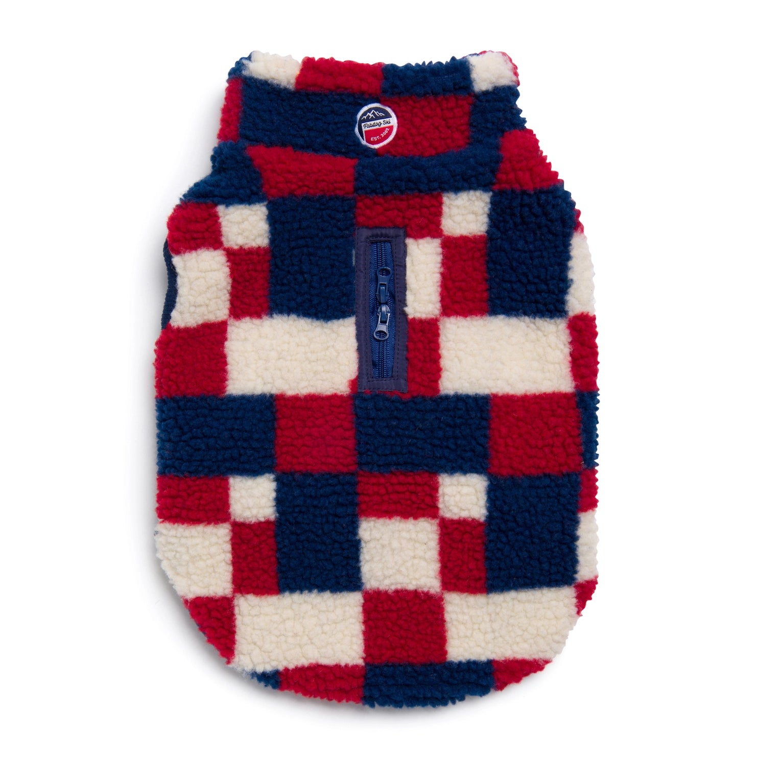 fabdog - Fab Ski Sherpa Vest Navy