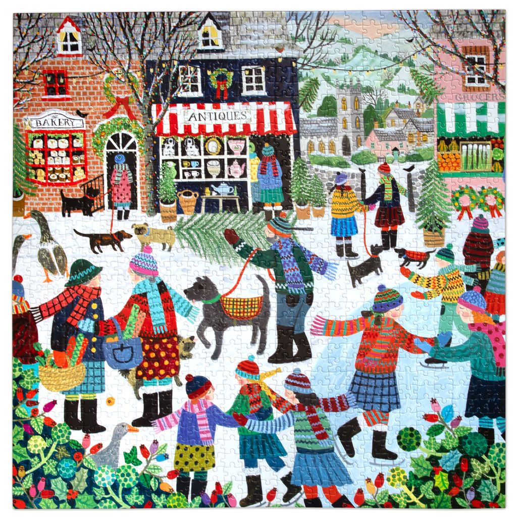 eeBoo - Christmas in the Square Puzzle