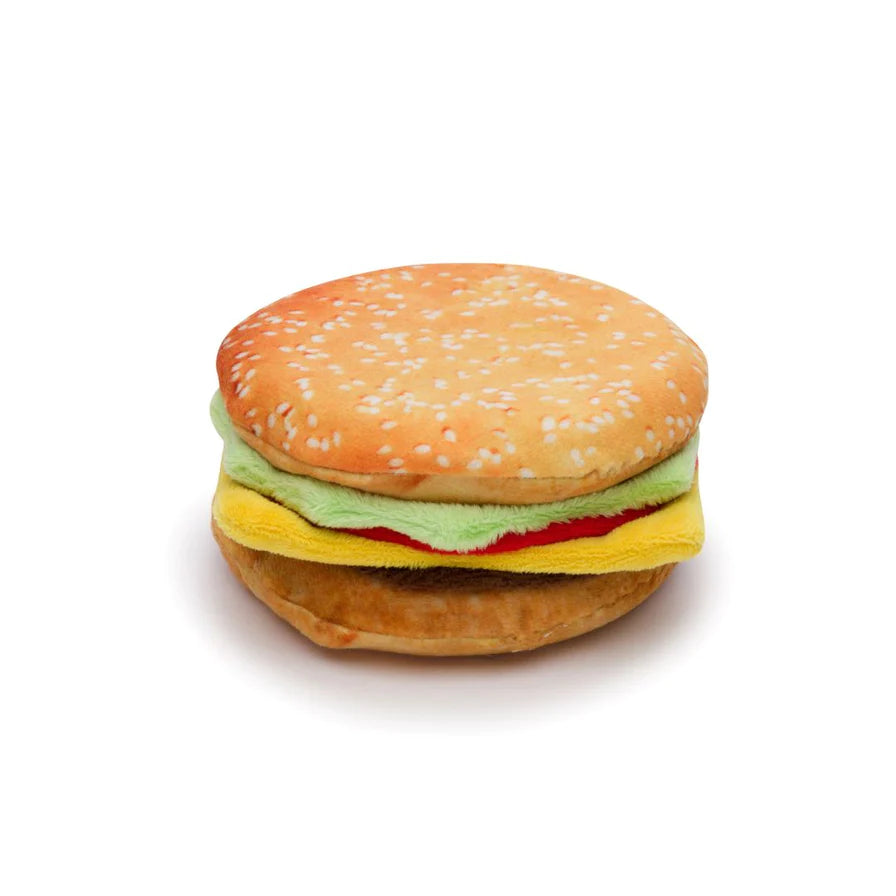 fabdog - Sit N'Stay Cheeseburger Toy