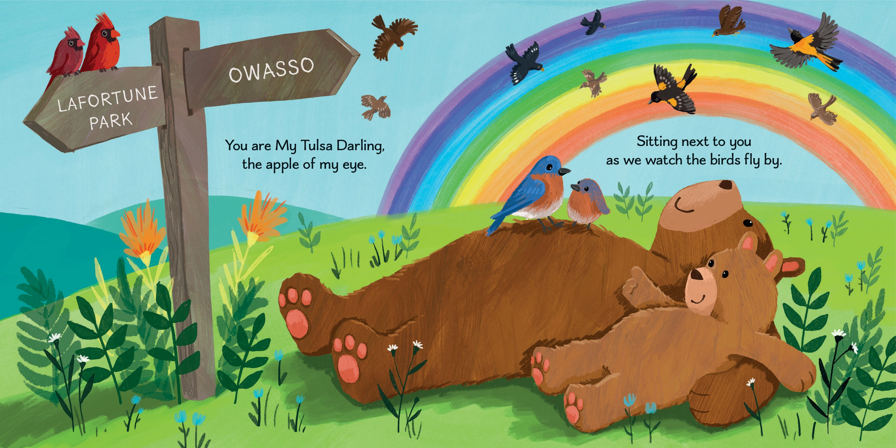 Sourcebooks - I Love You As Big As Tulsa Book