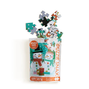 WerkShoppe- Puzzle Snowmen Gift Exchange