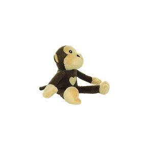 Tuffy Dog Toys - Mighty Jr Safari Monkey Plush Squeaky Dog Toy - Southern Agriculture 