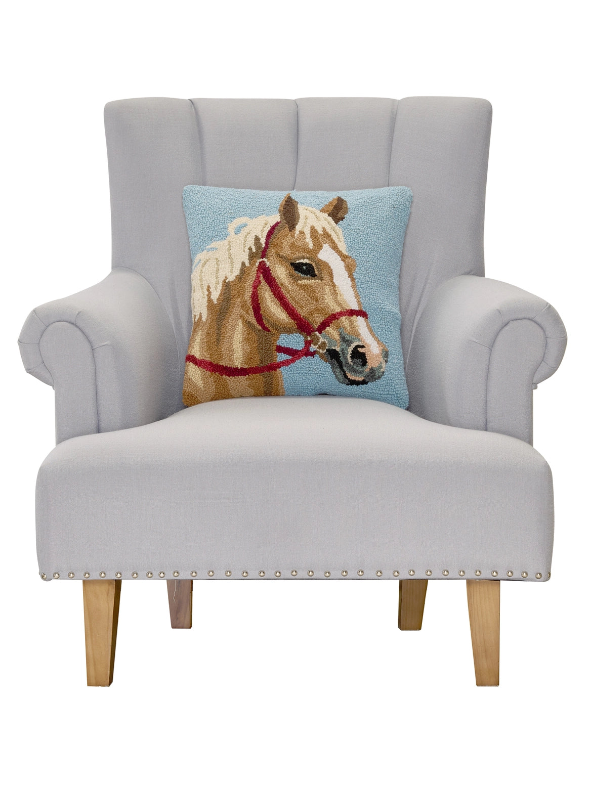 Peking HandiCraft - Pillow Palomino Horse Hook