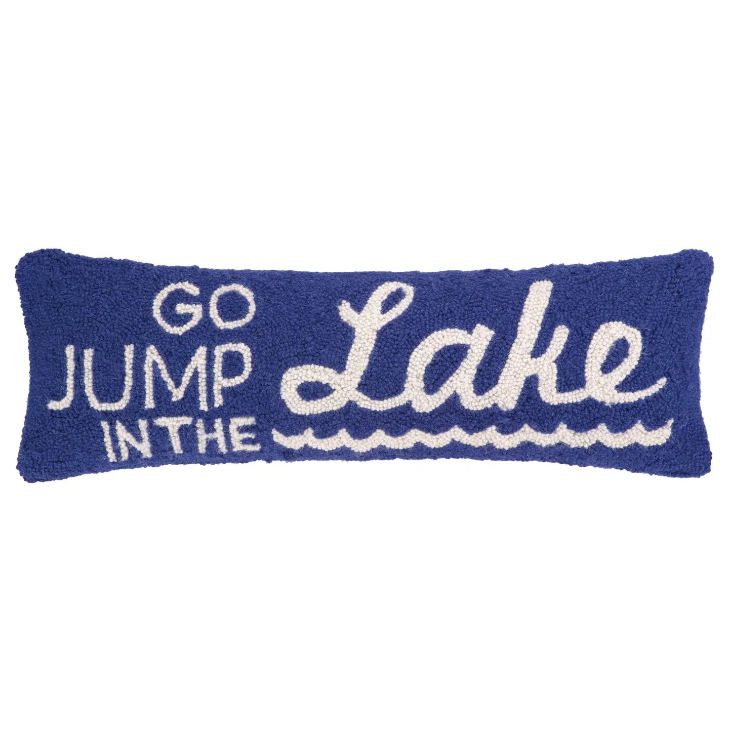 Peking Handicraft - Pillow Go Jump in the Lake Hook