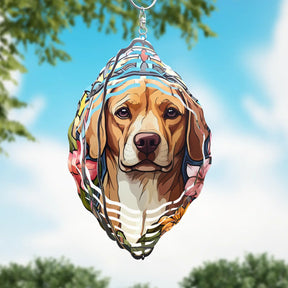 Traci's Fun Creations - Wind Spinner Beagle