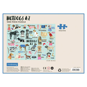 Chronicle-Hachette Book - Puzzle Hot Dogs A-Z