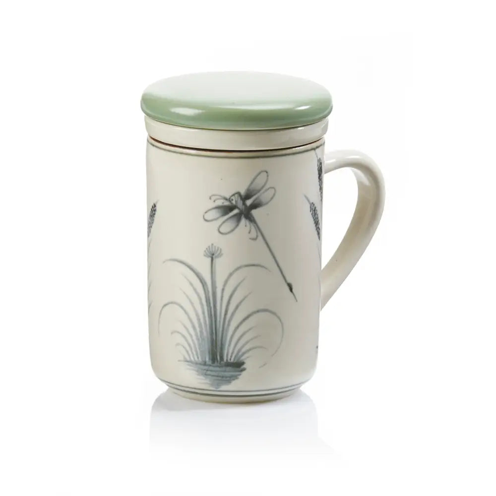 Serrv International - Dragonfly Tea Infuser Mug