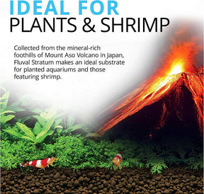 Fluval - Stratum Volcanic Soil for Planted Aquariums or Shrimp