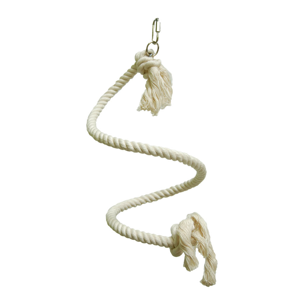 Fun-Max - Spring-O-Bird Rope Bird Toy - Southern Agriculture 