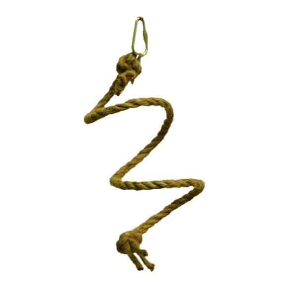 Spring-O-Bird Jute Rope Bird Toy - Southern Agriculture 
