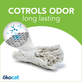 ökocat - Natural Paper Litter Dust Free Non-Clumping