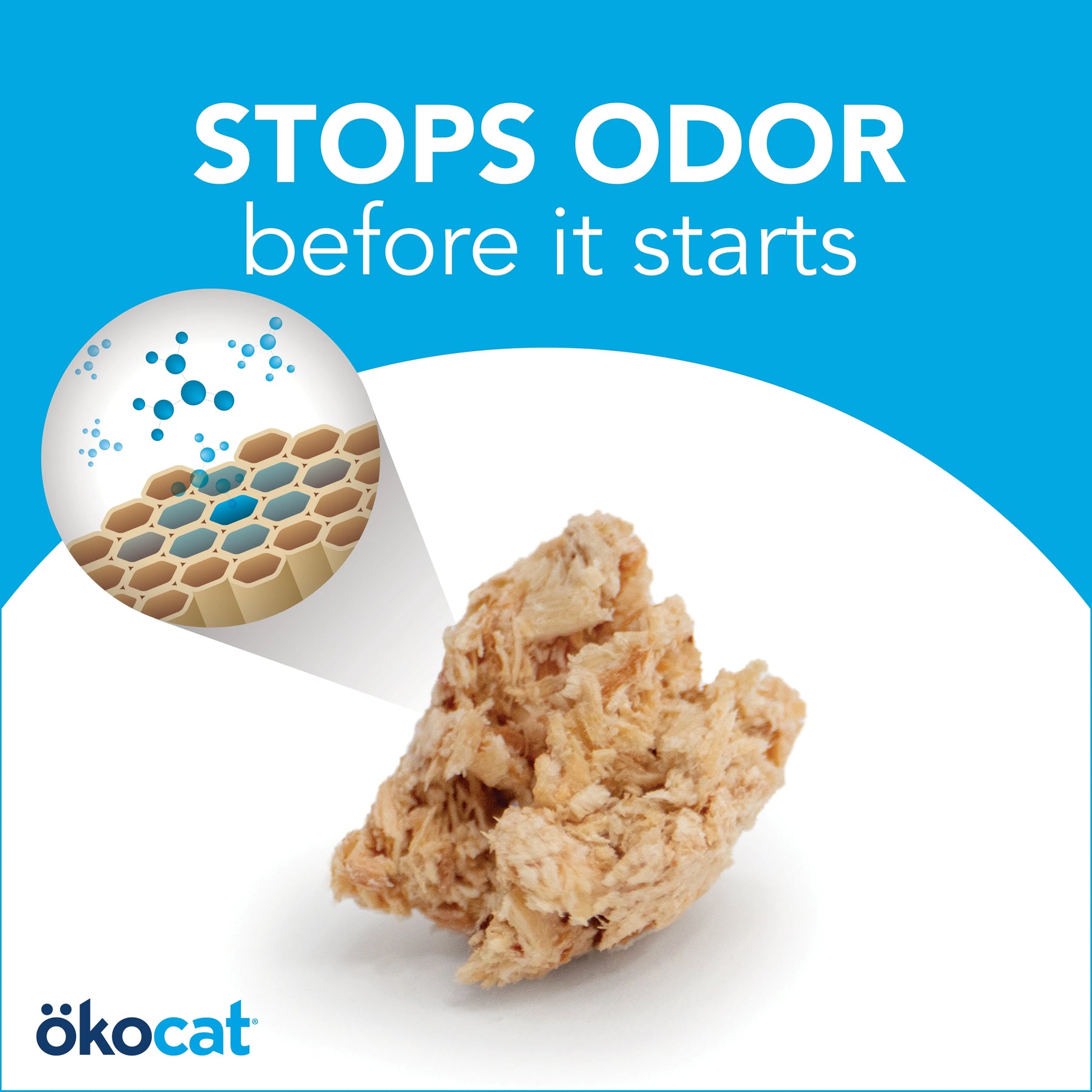 ökocat - Natural Wood Litter Clumping
