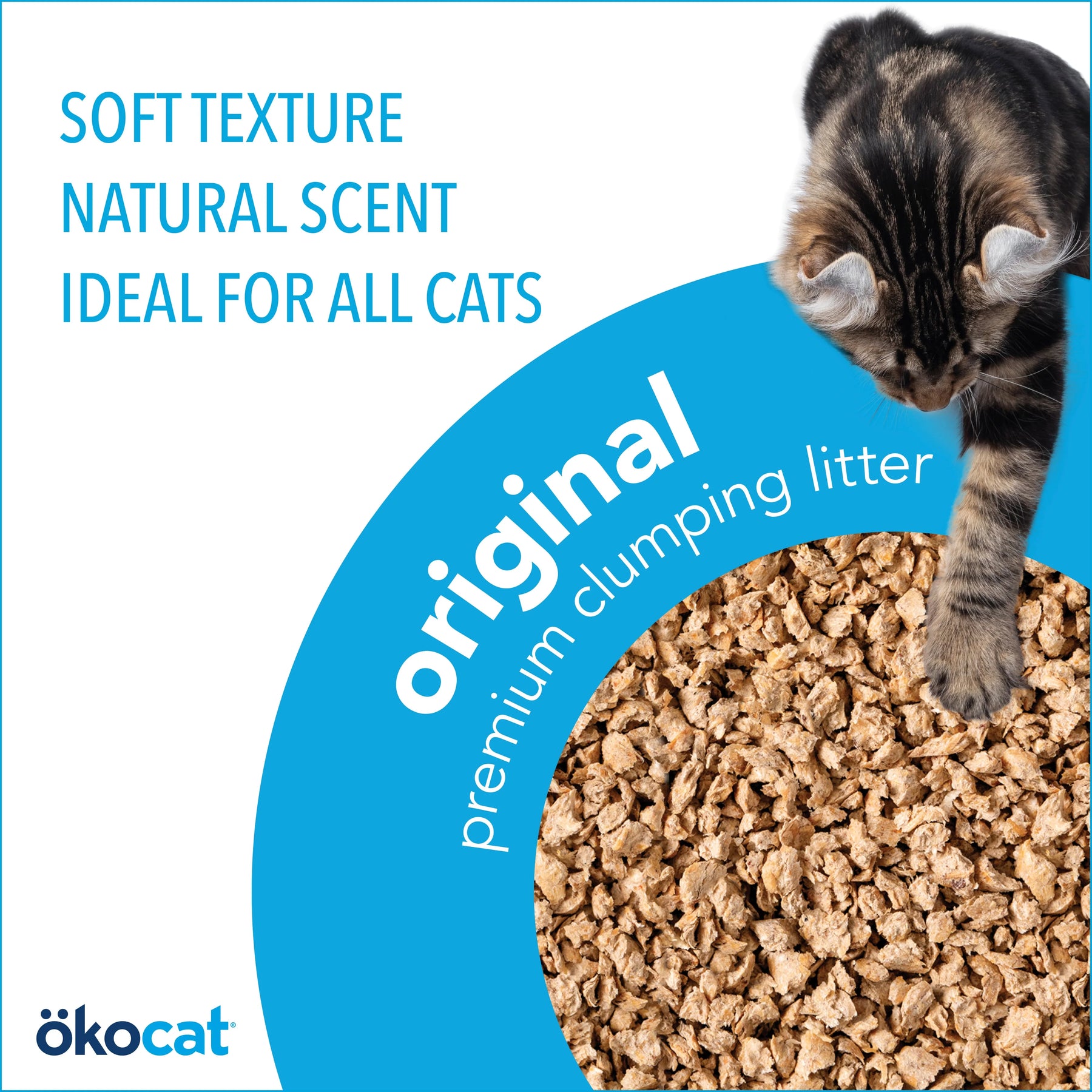 ökocat - Natural Wood Litter Clumping