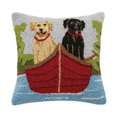 Peking Handicraft - Pillow Hook Labs on a Canoe