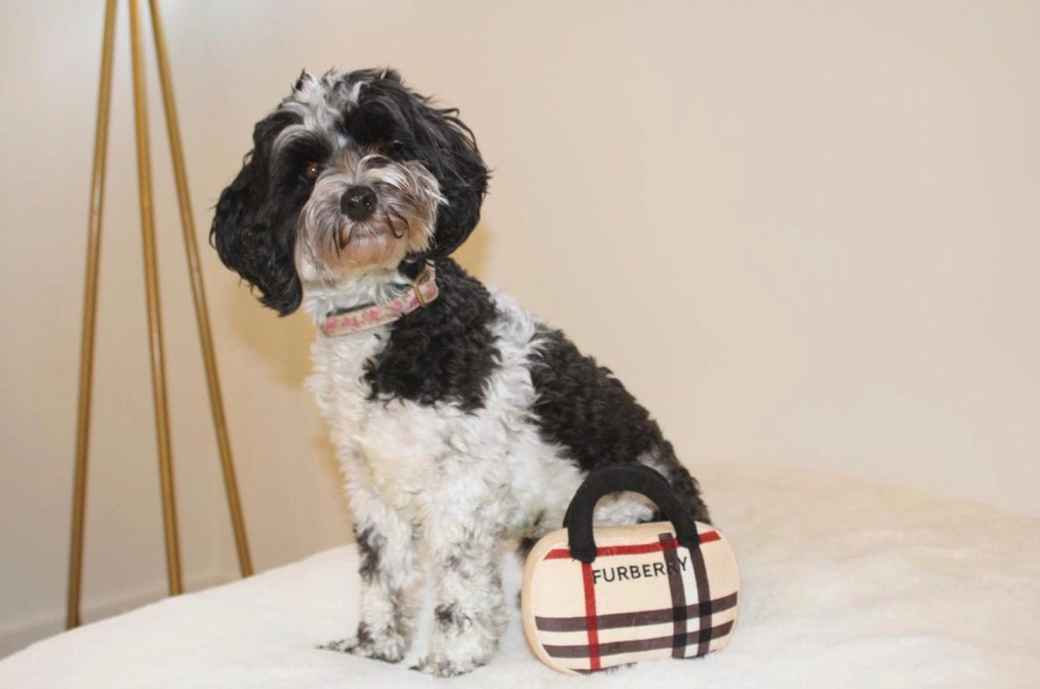 Muttzie - Dog Toy Furberry Handbag
