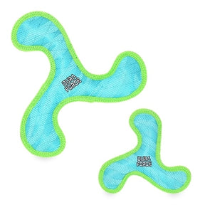 Tuffy Dog Toys - DuraForce Junior Boomerang Durable Squeak Toy