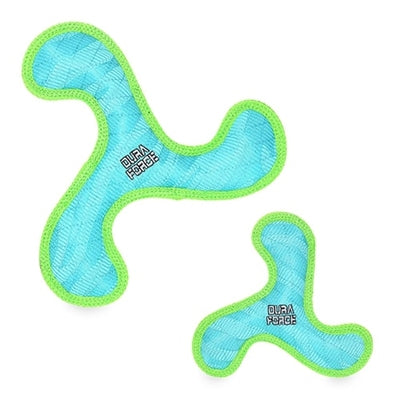 Tuffy Dog Toys - DuraForce Junior Boomerang Durable Squeak Toy