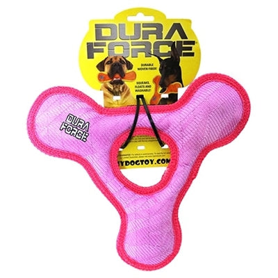 Tuffy Dog Toys - DuraForce Triangle Ring Durable Squeak Toy