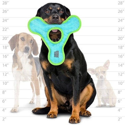 Tuffy Dog Toys - DuraForce Triangle Ring Durable Squeak Toy