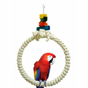 Fun-Max - Hoop Cotton Ring Bird Toy - Southern Agriculture 