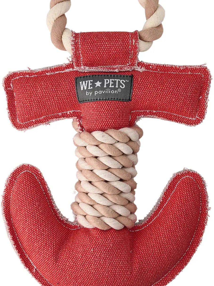 Pavilion Gift - Lake Dog Anchor 12" Canvas Rope Dog Toy
