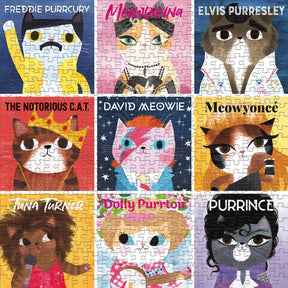 Chronicle-Hachette Book - Puzzle Music Cats