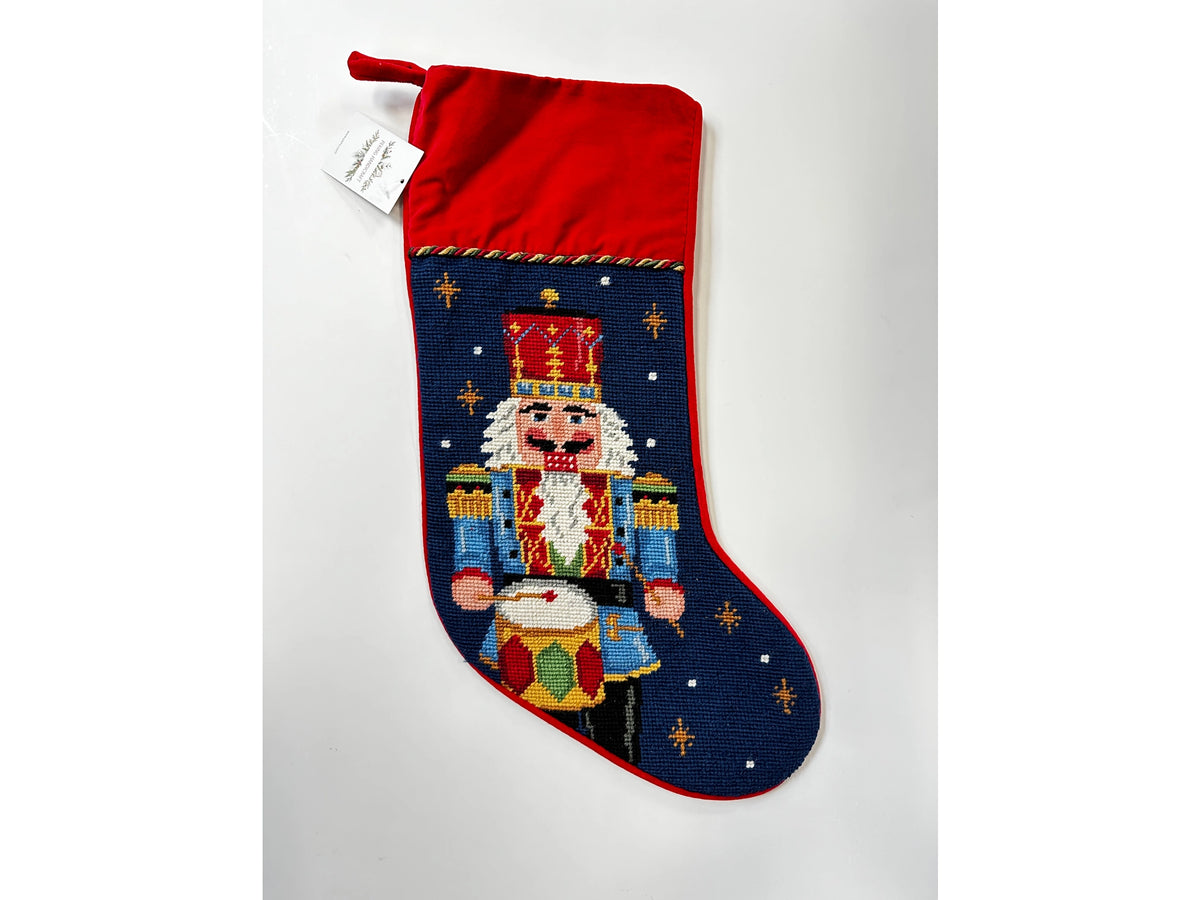 Peking Handicraft - Stocking Blue Nutcracker With Drum
