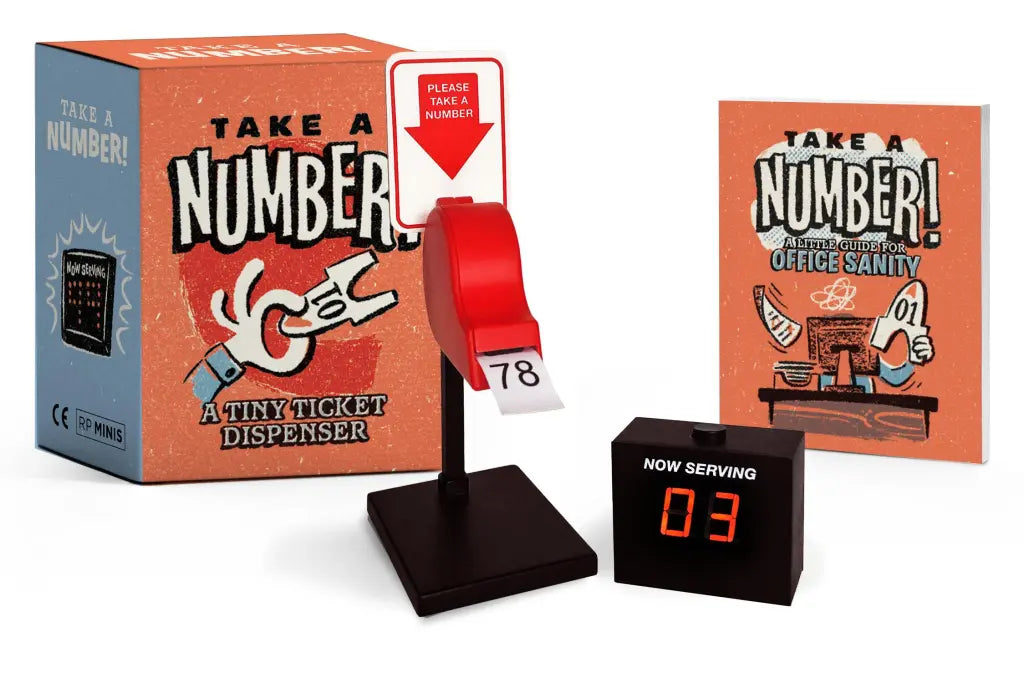 Hachette Book Group - Take A Number! A Tiny Ticket Dispenser